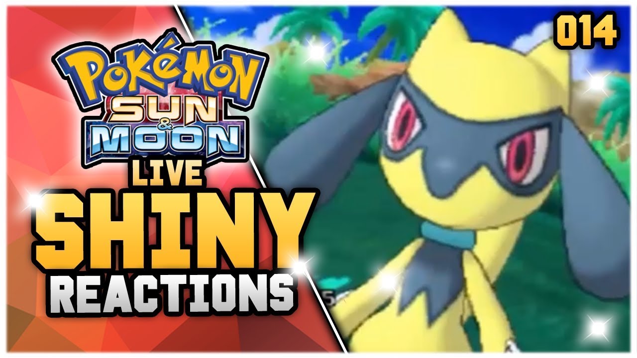 SHINY RIOLU IN ONLY 66 ENCOUNTERS! Pokémon Sun and Moon Live Shiny Pokemon  Hunting Reaction! - YouTube