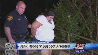 Possible serial bank robber arrested Thursday night
