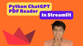 ChatGPT PDF Reader in Python with Streamlit