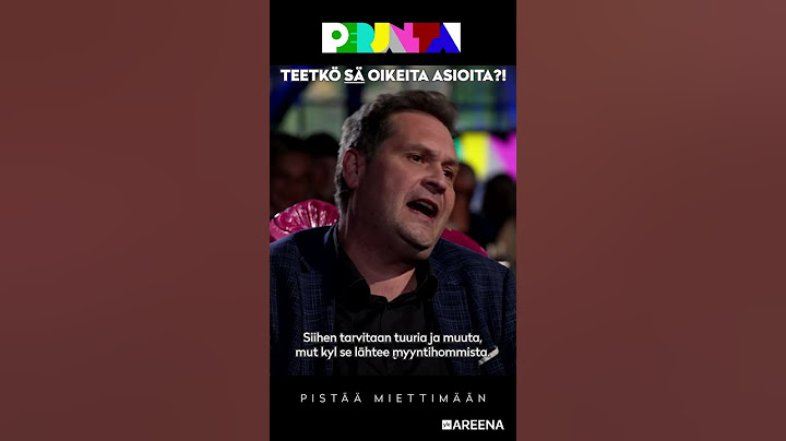 "Tein vaan paljon töitä"