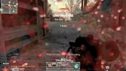 Call of Duty Modern Warfare 2 (COD MW2) Sniper No Scope and Quick Scope Montage (PC) #8