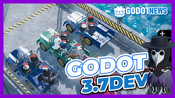 Boas notícias para PCs Fracos: Uma nova versão da Godot 3 - Godot 3.7DEV 1! | GODOT NEWS