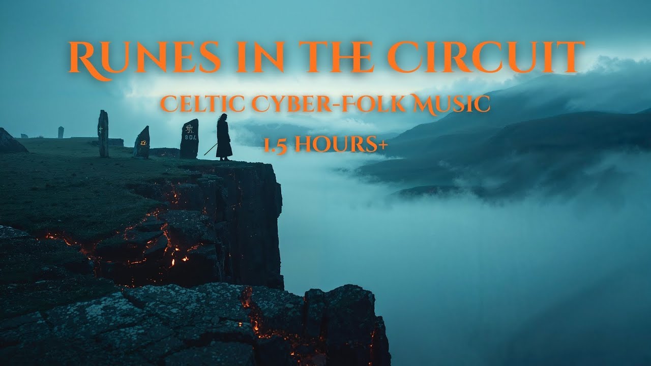 Dark Sci-Fi Fantasy Music for Gaming & Focus 🎻 (1.5 Hours) | Runes in the Circuit