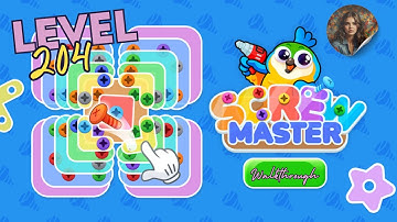 Screw Master: Nuts Jam Puzzle Level 204