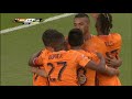 GOAL: Mauro Manotas heel flick trickles in for an early lead