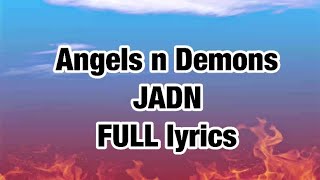 Video thumbnail of "jxdn - Angels & Demons (LYRICS)"