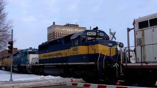 ICE Local w/ NREX Ex-EMDX & UP SD40-2's