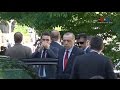 Turkish President Erdogan at the Turkish Embassy in Washington watching Tuesday’s violent clash