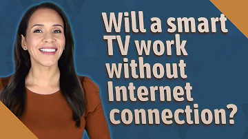 How do you set up a smart TV without internet?