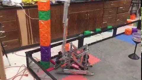 97963A 8 cube protected zone auton - VEX Tower Takeover