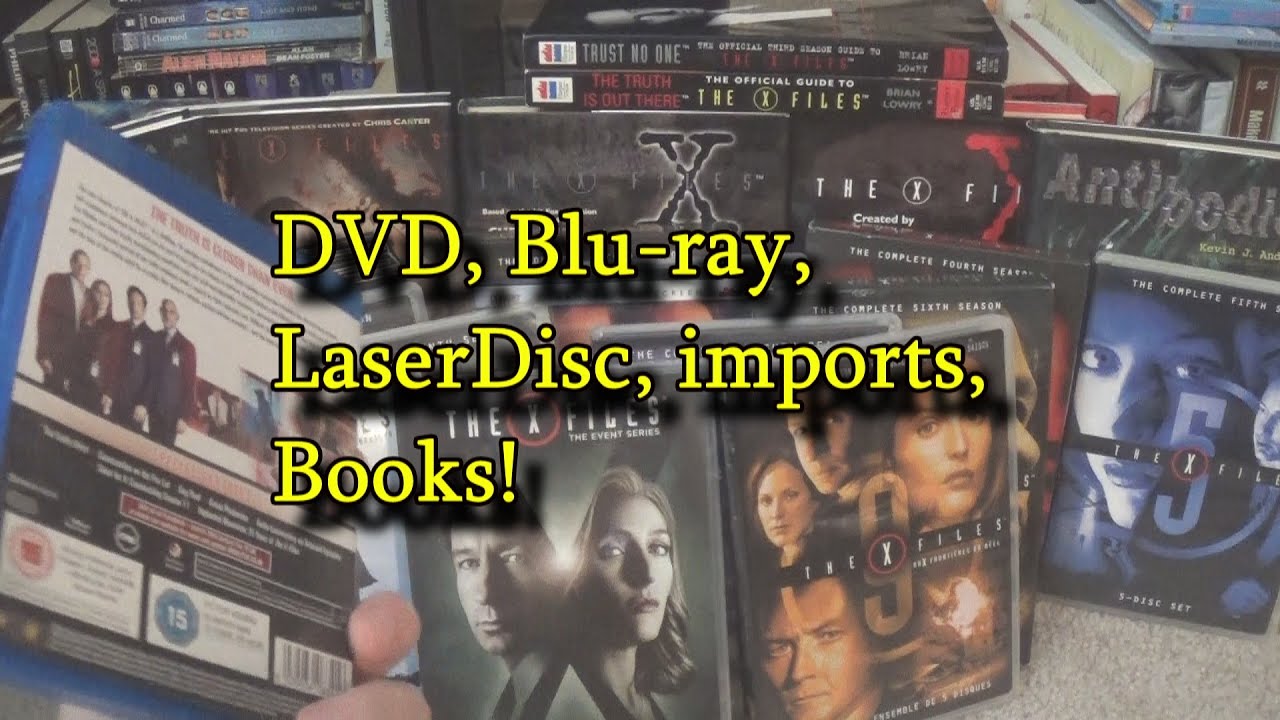 Our X-Files collection & why I enjoy the show - YouTube