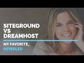 🆚Siteground Vs Dreamhost: 2021's Most Revealing Review🆚