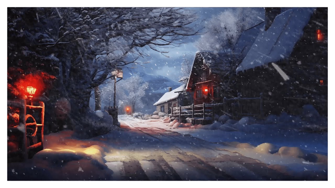 ️ Blizzard Sounds for Sleeping | Howling Winter Storm & Heavy Snowstorm ...