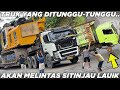 Kasihan Truk Eropa Terdampar Belum Bisa Melintas Sitinjau Lauik, Roda Truk Copot Terpaksa Diderek