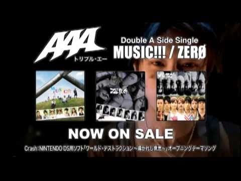 AAA / MUSIC!!! / ZERO（TV SPOT） - YouTube