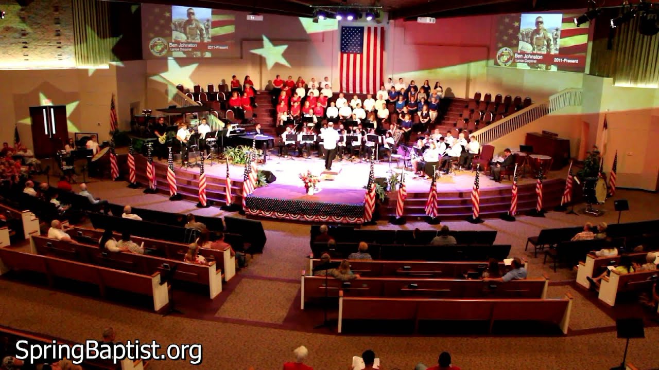 July 4th at Spring Baptist Church Part II YouTube