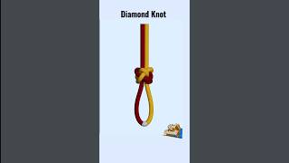 Diamond Knot viral easy strong howtotie tutorial