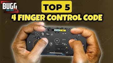 TOP 5 BEST 4 FINGER CLAW SETUP 2023 FOR BGMI & PUBG MOBILE