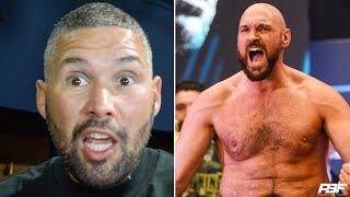 Tony Bellew tells Tyson Fury that 'monster' Jon Jones would 'tear limbs  off' of him and admits Francis Ngannou scares him