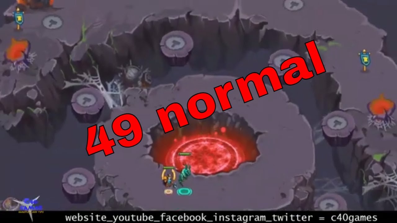 king of defense level 49 normal  with local hero