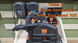 Wen Cordless Track Saw  Review and Rebuttal
