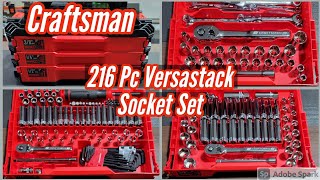 DEAL Craftsman 216 Pc Versastack Socket Set Complete Review
