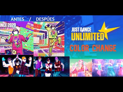 COLOR CHANGE in Just Dance UNLIMITED