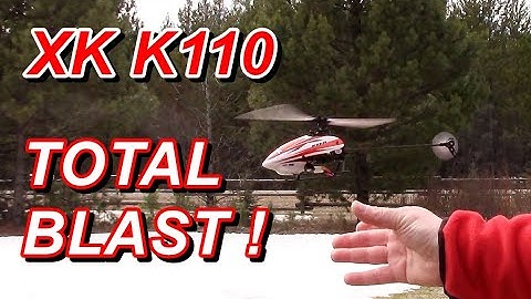 XK K110 3D RC Helicopter Review, Flight & Setup