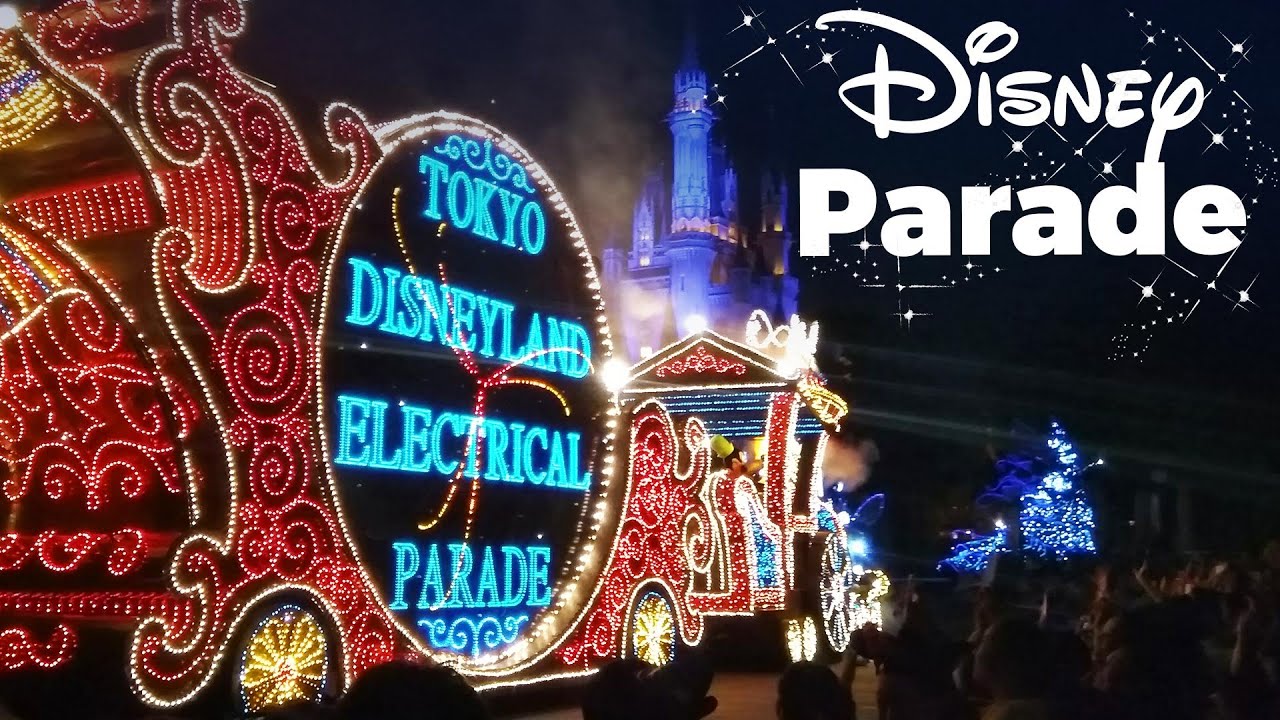 Magical Tokyo Disneyland electrical parade (