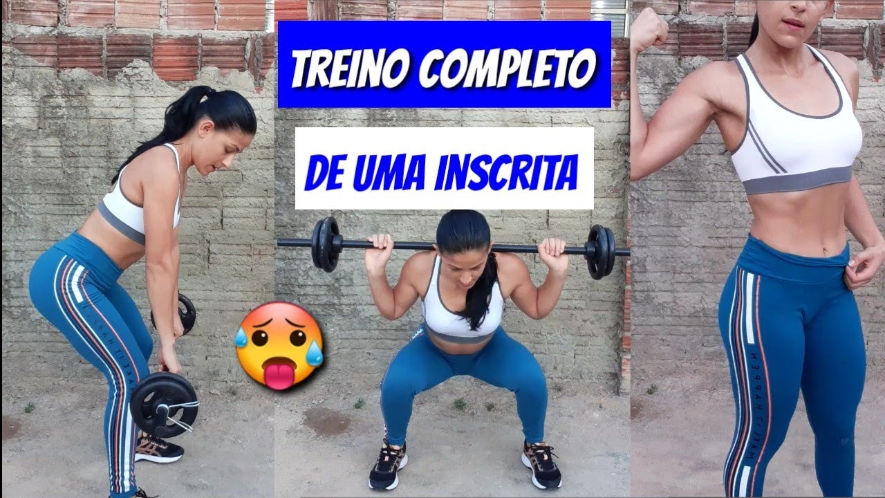 FIZ O TREINO DE UMA INSCRITA/ PERNAS E GLÚTEOS