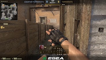 CS:GO - The magic dust2 box returns... 1v4 ninja defuse...