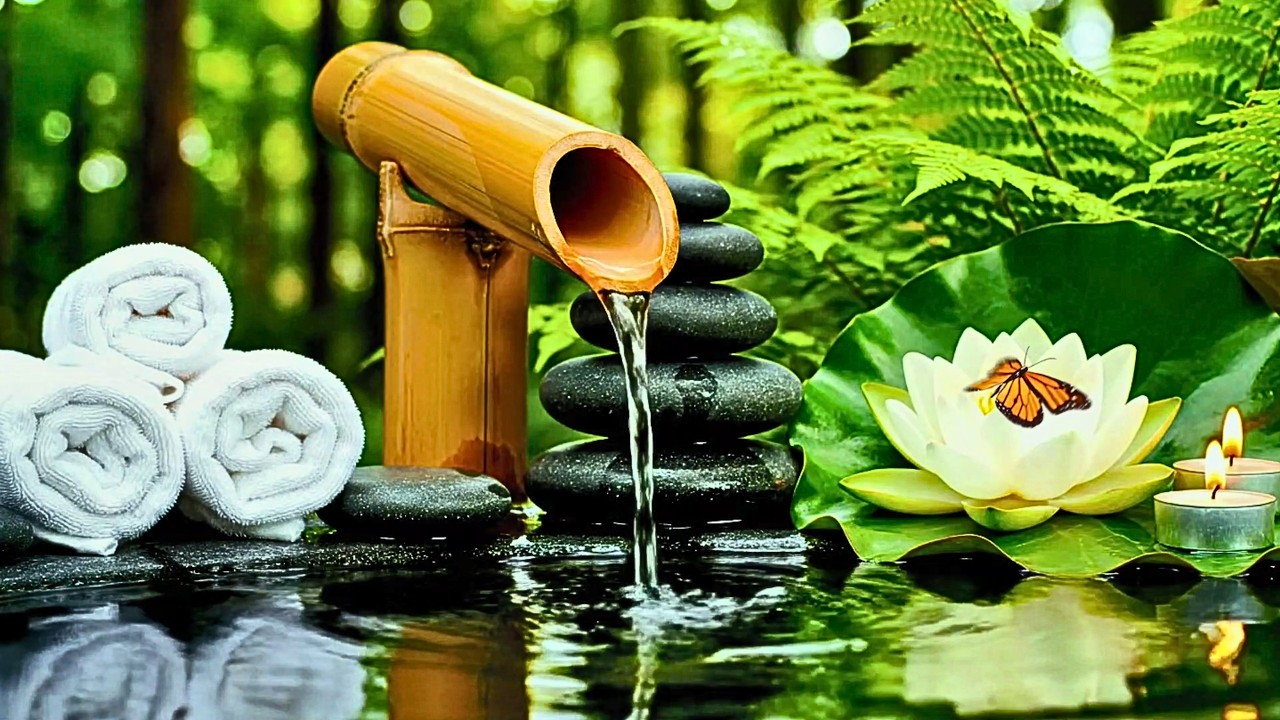 Pure Tranquility 🌙 Bamboo Water for Deep Relaxation & Dreams
