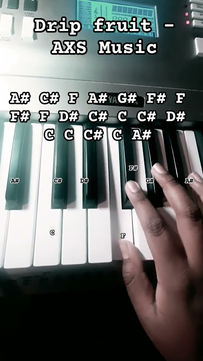 Drip fruits by AXS Music #pianomusic #piano #comment #music #pianotutorial #roblox #bloxfruits