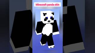 Minecraft panda skin #shorts #ytshorts