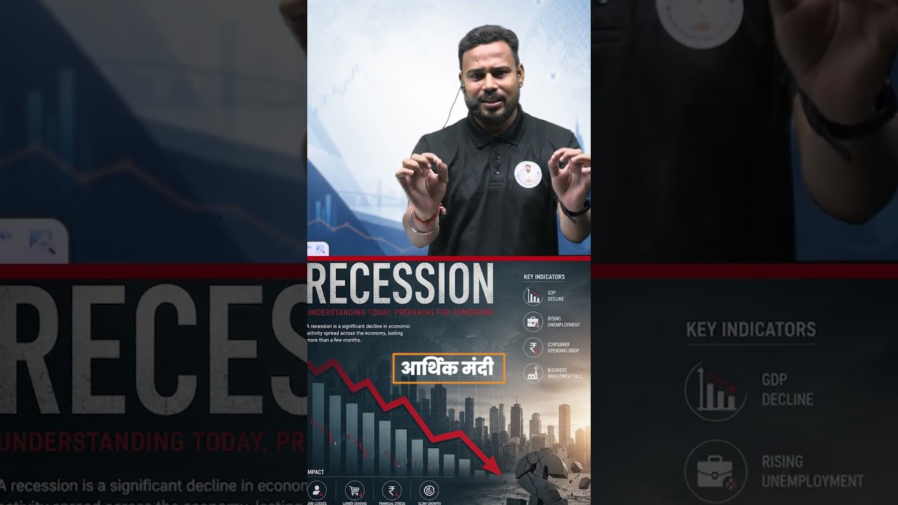 Recession क्या होता है? | Easy Economics Concept ⚡