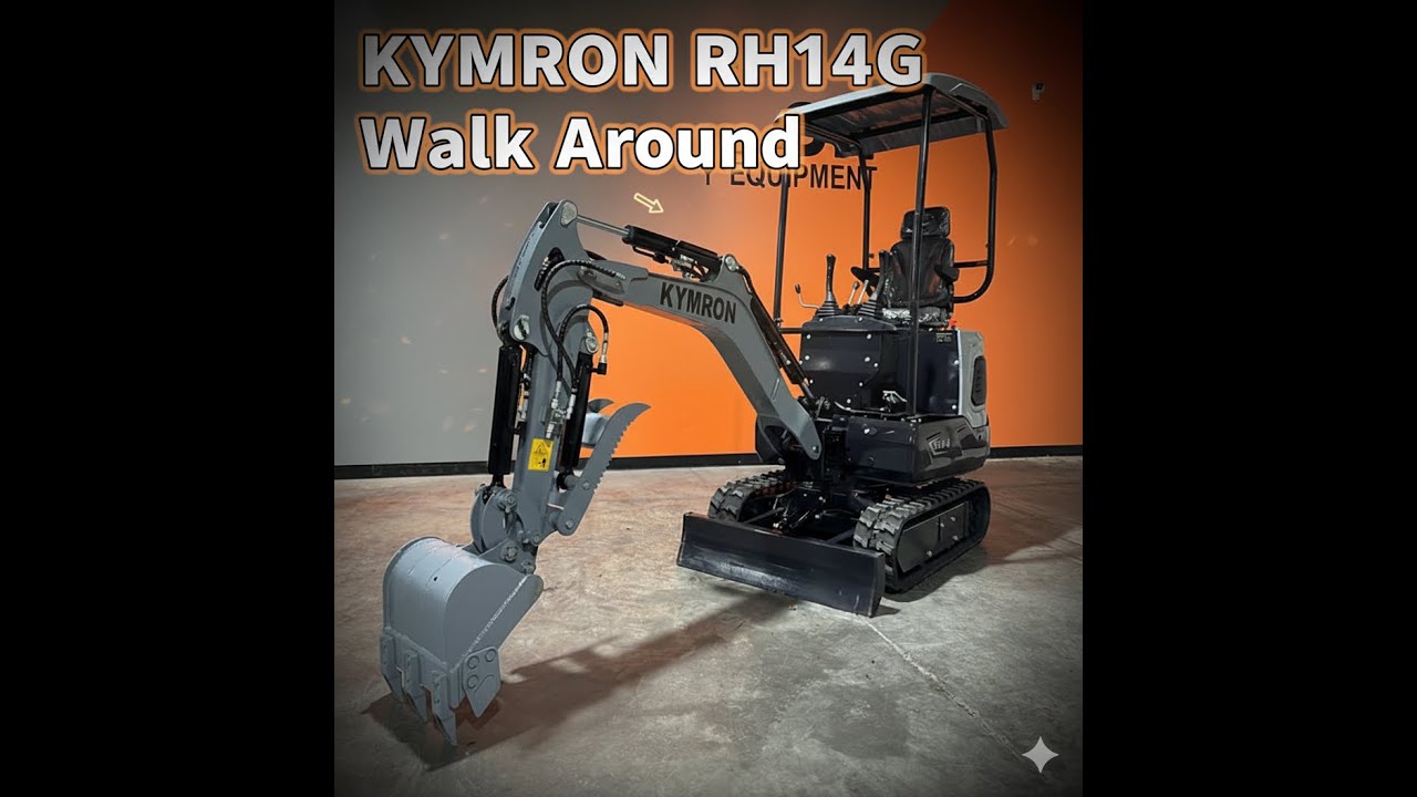 KYMRON Gas Powered RH14G Walk Around
