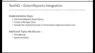How to Integrate Extent Reports in Selenium TestNG Framework | Java | Step-by-Step Tutorial | TestNG