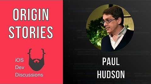 iOS Dev Origin Story - Paul Hudson - Hacking with Swift