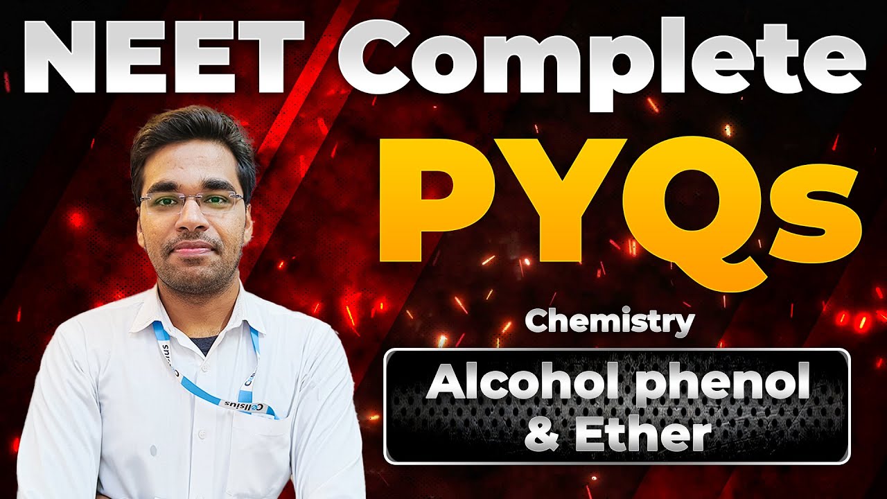Alcohol phenol & Ether || NEET PYQ Series || Chemistry || #neet2024 ...
