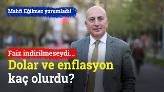 Merkez Bankası Faiz İndirmeseydi Dolar Ve Enflasyon Kaç Olurdu? Mahfi Eğilmez Açıkladı