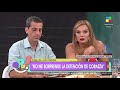 Terrible cruce de Eliana Guercio con Luis Ventura por Marcelo Corazza: "Querés limpiarte"
