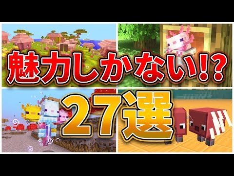 【マイクラ1.17】魅力しかないテクスチャ27選