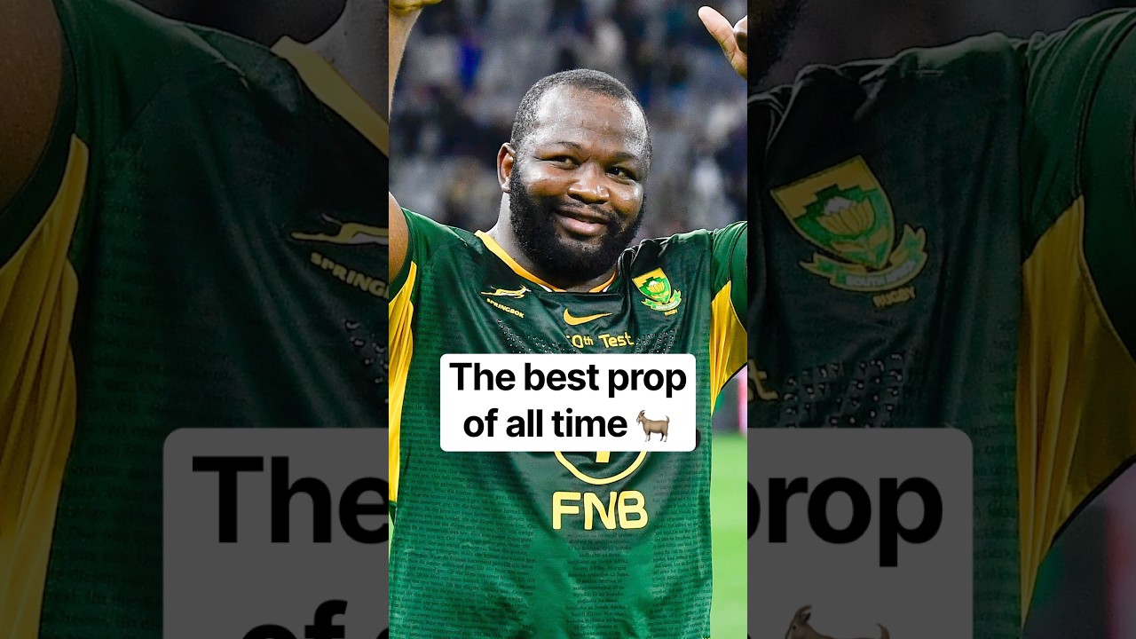 How does he rank amongst the best props of all time?Let us know down below. 👇 #rugby #springboks