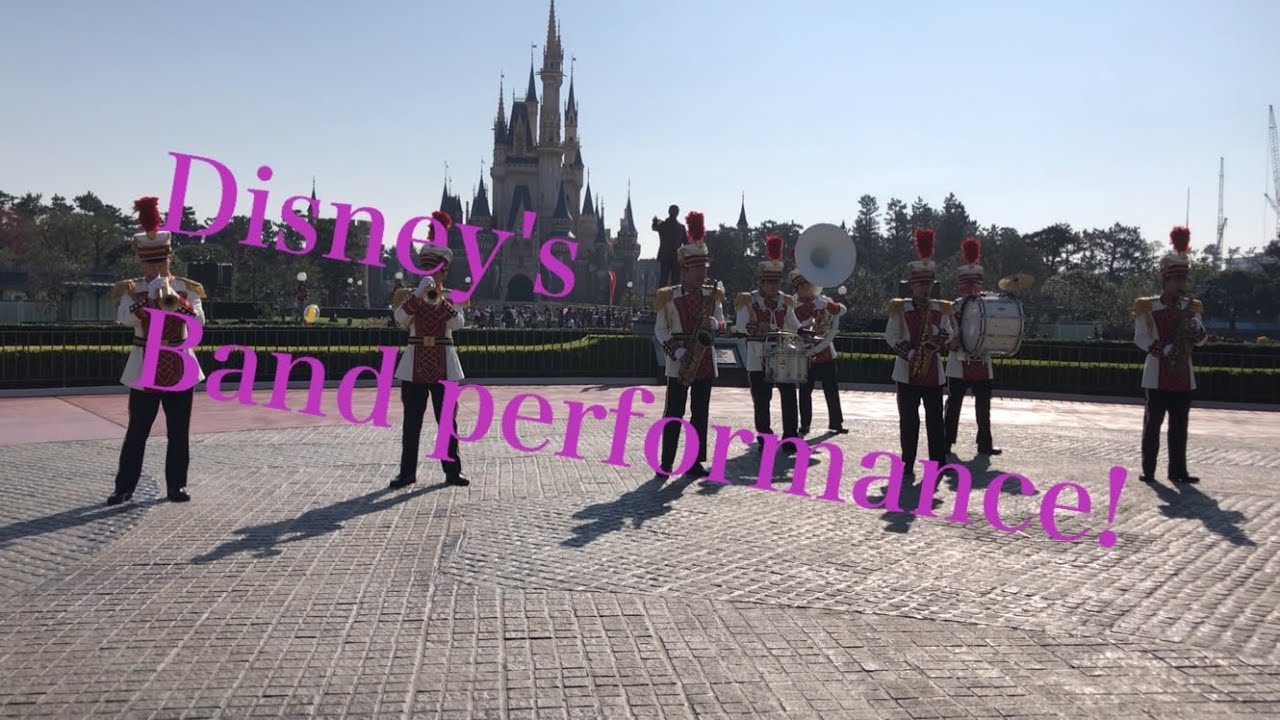Disney's Brass Band.Christmas song!Tokyo disney land ディズニーバンド YouTube