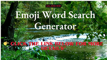 Emoji Word Search Generator Review – Create KDP Puzzle Books Fast!