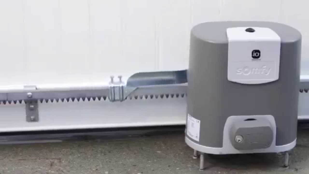 Motorisation Portail Coulissant Somfy Elixo Smart Io