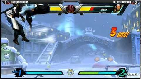 Norcal 2014 GF UMVC3 Justin Wong vs Cloud805