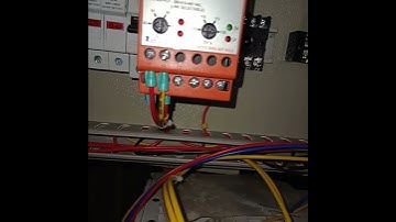 phase failure relay connection#shots #viralvideo