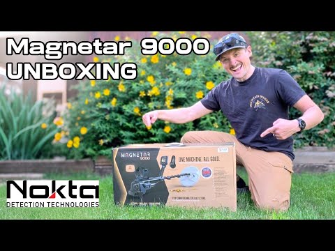 Профессиональный импульсно-индукционный металлоискатель Nokta Magnetar 9000. Официальная гарантия!, видео 1
