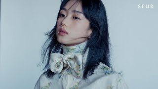 新しいディオールをまとい、【河合優実】さんがSPUR3月号の表紙に登場！